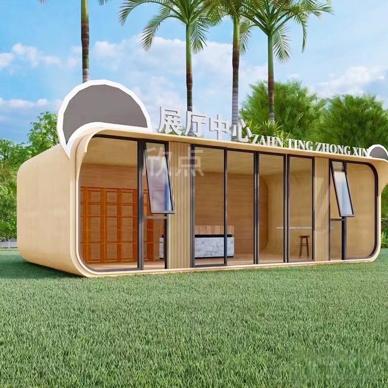 O que é o novo espaço móvel pré-fabricado com novo design?