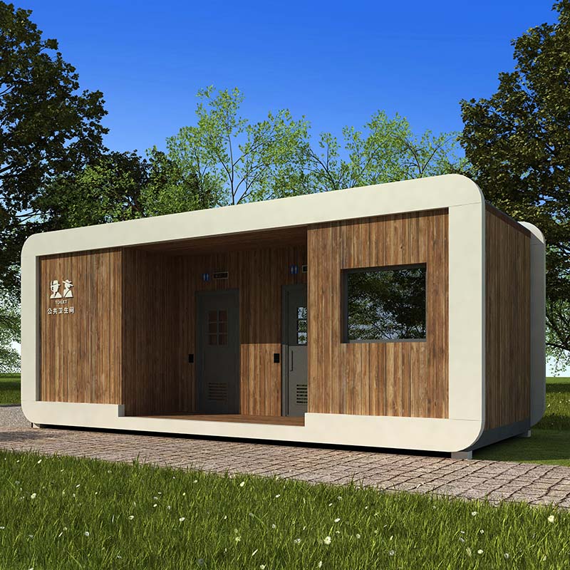 Como um banheiro móvel externo resolve os desafios de saneamento em espaços abertos?